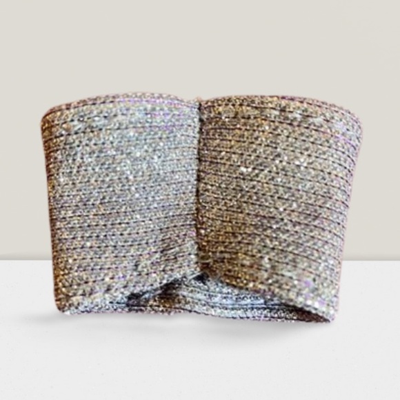 Glittery Grey tube top for Barbie - Picture 3 of 4